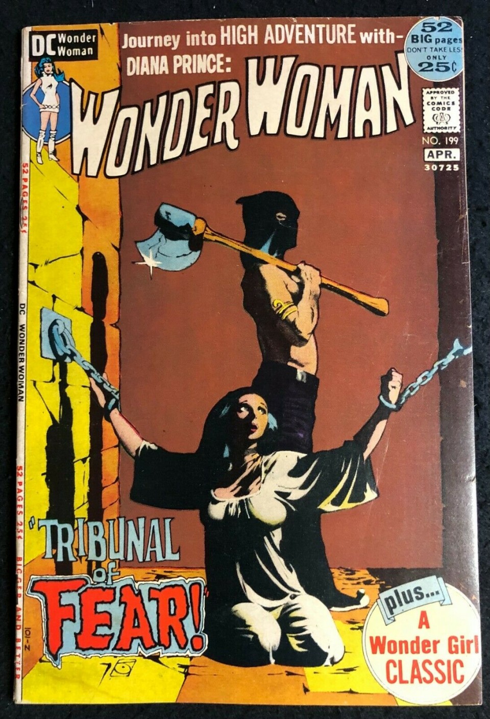 Wonder Woman 1942 199 Vg Fn 5 0 Classic Bondage Cover By Jeff Jones