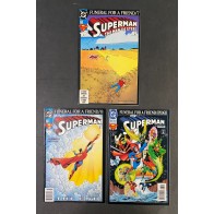 Superman Set of 27 (3 Storylines) (FN/VF) Funeral for a Friend, Death, & Reign
