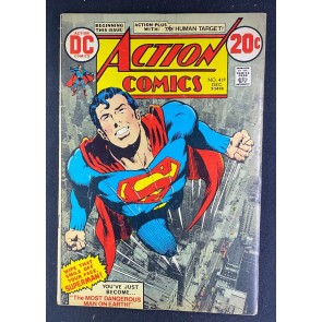 Action Comics (1938) #419 VG (4.0) Neal Adams Cover 1st App Human Target
