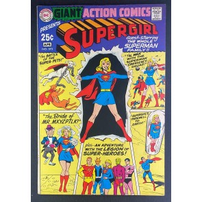 Action Comics (1938) #373 FN+ (6.5) Neal Adams Cover Curt Swan Supergirl G-57