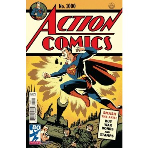 Action Comics (2016) #1000 NM 1940's Michael Cho Variant Cover Superman