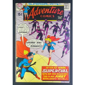 Adventure Comics (1938) #381 VG+ (4.5) 1st Supergirl Solo Neal Adams Cover