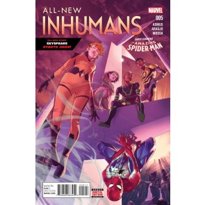 All-New Inhumans (2015) #5 VF/NM Jamal Campbell Cover Amazing Spider-Man App