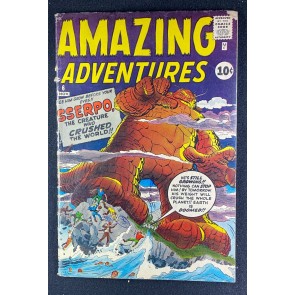 Amazing Adventures (1961) #6 GD/VG (3.0) Jack Kirby Cover and Art Sserpo