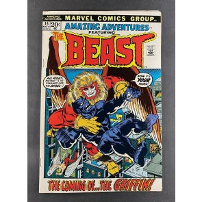 Amazing Adventures (1970) #15 FN (6.0) The Beast 1st Appearance Griffin