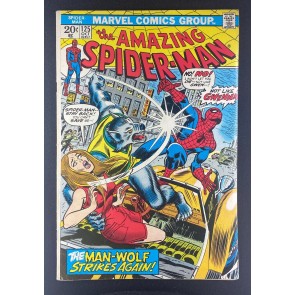 Amazing Spider-Man (1963) #125 FN+ (6.5) Man-Wolf Battle Cover John Romita Sr