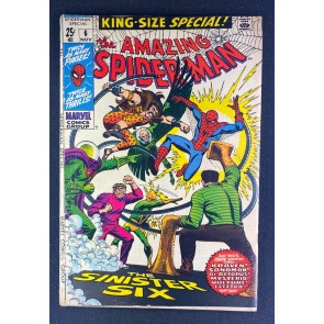 Amazing Spider-Man Annual (1964) #6 VG+ (4.5) John Romita