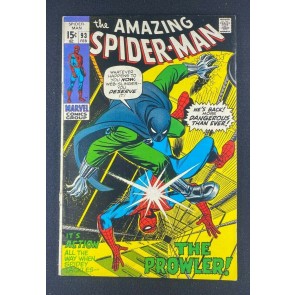 Amazing Spider-Man (1963) #93 VG+ (4.5) 1st App Arthur Stacy Prowler Romita Sr