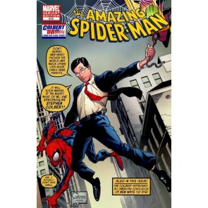 Amazing Spider-Man (1963) #573 NM (9.4) Joe Quesada Stephen Colbert Variant