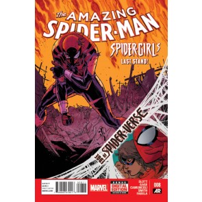 Amazing Spider-Man (2014) #8 NM Giuseppe Camuncoli New Silk Costume Spider-Verse