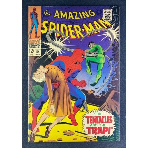 Amazing Spider-Man (1963) #54 FN+ (6.5) Doctor Octopus Aunt May John Romita Sr s