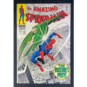 Amazing Spider-Man (1963) #64 FN/VF (7.0) Vulture App John Romita Cover and Art