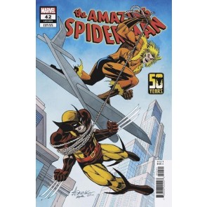Amazing Spider-Man (2022) #42 NM Saviuk Wolverine Homage Variant Cover