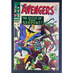 Avengers (1963) #32 FN+ (6.5) 1st App Bill Foster Sons of the Serpent Don Heck