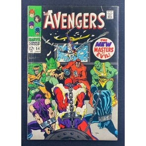 Avengers (1963) #54 VG/FN (5.0) 1st Master of Evil Ultron Bondage Cover