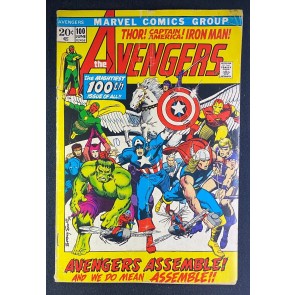 Avengers (1963) #100 VG (4.0) Classic Barry Windsor-Smith Anniversary Issue
