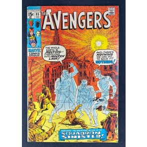 Avengers (1963) #85 FN/VF (7.0) 1st App Squadron Supreme / Spider-Man Cameo