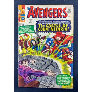 Avengers (1963) #13 VG+ (4.5) 1st App Count Nefaria Jack Kirby Cover