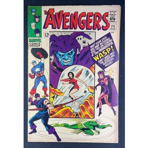Avengers (1963) #26 FN/VF (7.0) Attuma Wasp Jack Kirby Cover