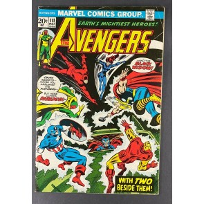 Avengers (1963) #111 FN (6.0) Magneto X-Men X-Over Don Heck John Romita Sr Art