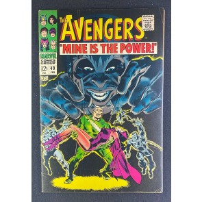 Avengers (1963) #49 FN+ (6.5) John Buscema 1st Appearance Typhon