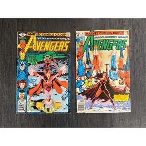 Avengers (1963) #'s 186 187 VF Origin Scarlet Witch & Quicksilver Newsstand