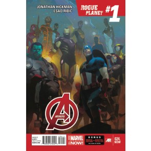 Avengers (2012) #24.Now VF/NM Esad Ribic Cover Jonathan Hickman
