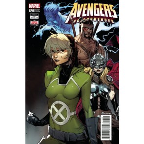 Avengers (2016) #680 VF/NM 3rd Printing Connecting Variant Cover