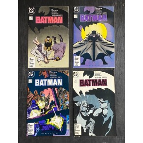 Batman (1940) #'s 404 405 406 407 Complete VF- (7.5) "Year One" Lot Frank Miller