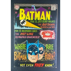 Batman (1940) #184 VG (4.0) Sheldon Moldoff Carmine Infantino Robin