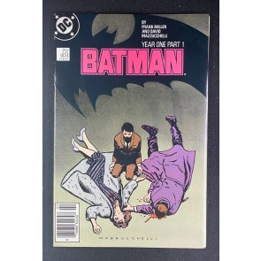 Batman (1940) #404 FN+ (6.5) Frank Miller Cover "Year One" Newsstand Edition