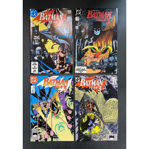 Batman (1940) #'s 436-439 VF+ (8.5) Year 3 Complete Storyline Set of 4