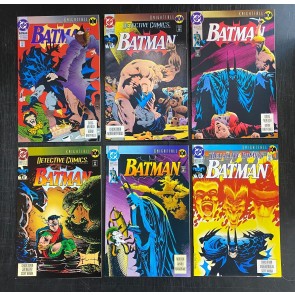 Batman Knightfall Parts 1-19 + Batman 491 Lot of 20 VF/NM Books