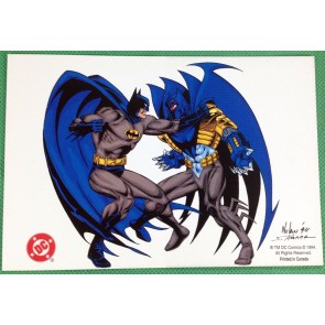 Knightsend Batman 1994 postcard checklist