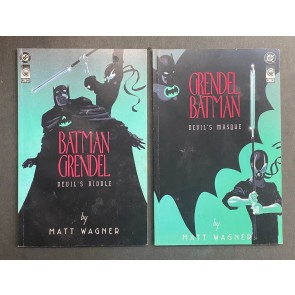 Batman/Grendel (1993) #'s 1 2 VG (4.0) Reader Copy Lot Matt Wagner