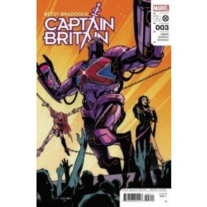 Betsy Braddock: Captain Britain (2023) #3 NM Erica D'urso Cover