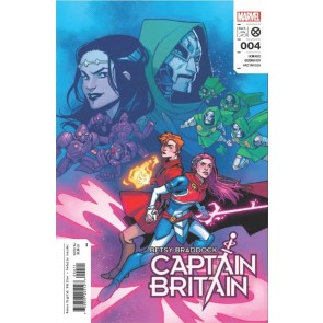Betsy Braddock: Captain Britain (2023) #4 NM Erica D'urso Cover