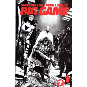Big Game (2023) #1 of 5 NM Pepe Larraz Black and White Mark Millar Image Comics