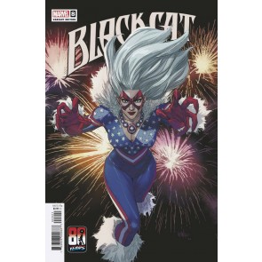 Black Cat (2021) #8 VF/NM Yu Captain America 80th Anniversary Variant Cover