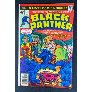 Black Panther (1977) #1 FN/VF (7.0) Jack Kirby Cover and Art 1st Solo Series