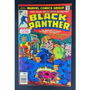 Black Panther (1977) #1 VG+ (4.5) Jack Kirby Cover/Art 1st Solo Series