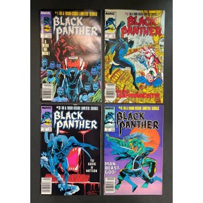 Black Panther (1988) #'s 1 2 3 4 Complete FN+ (6.5) Lot Denys Cowan