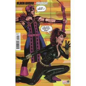 Black Widow & Hawkeye (2024) #1 NM Adam Hughes Variant Cover