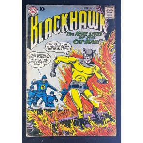 Blackhawk (1944) #141 VG+ (4.5) Cat-Man