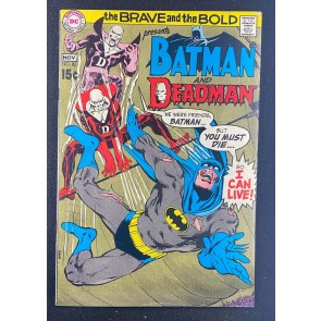 Brave and the Bold (1955) #86 FN+ (6.5) Batman Deadman Neal Adams Cover and Art