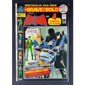 Brave and the Bold (1955) #100 FN/VF (7.0) Batman Jim Aparo Art