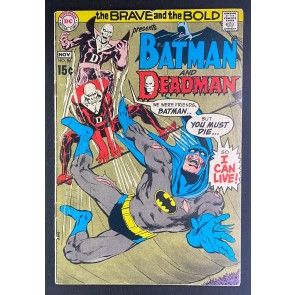 Brave and the Bold (1955) #86 VG (4.0) Neal Adams Cover & Art Batman Deadman