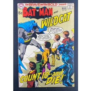 Brave and the Bold (1955) #88 FN/VF (7.0) Batman and Wildcat Neal Adams Cover