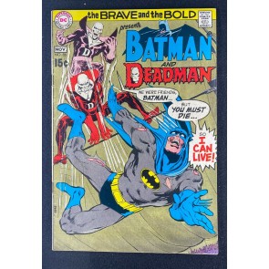 Brave and the Bold (1955) #86 VG/FN (5.0) Batman Deadman Neal Adams Cover & Art