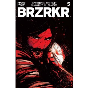 BRZRKR (2021) #5 NM Lee Garbett Foil Variant Cover Keanu Reeves Boom! Studios